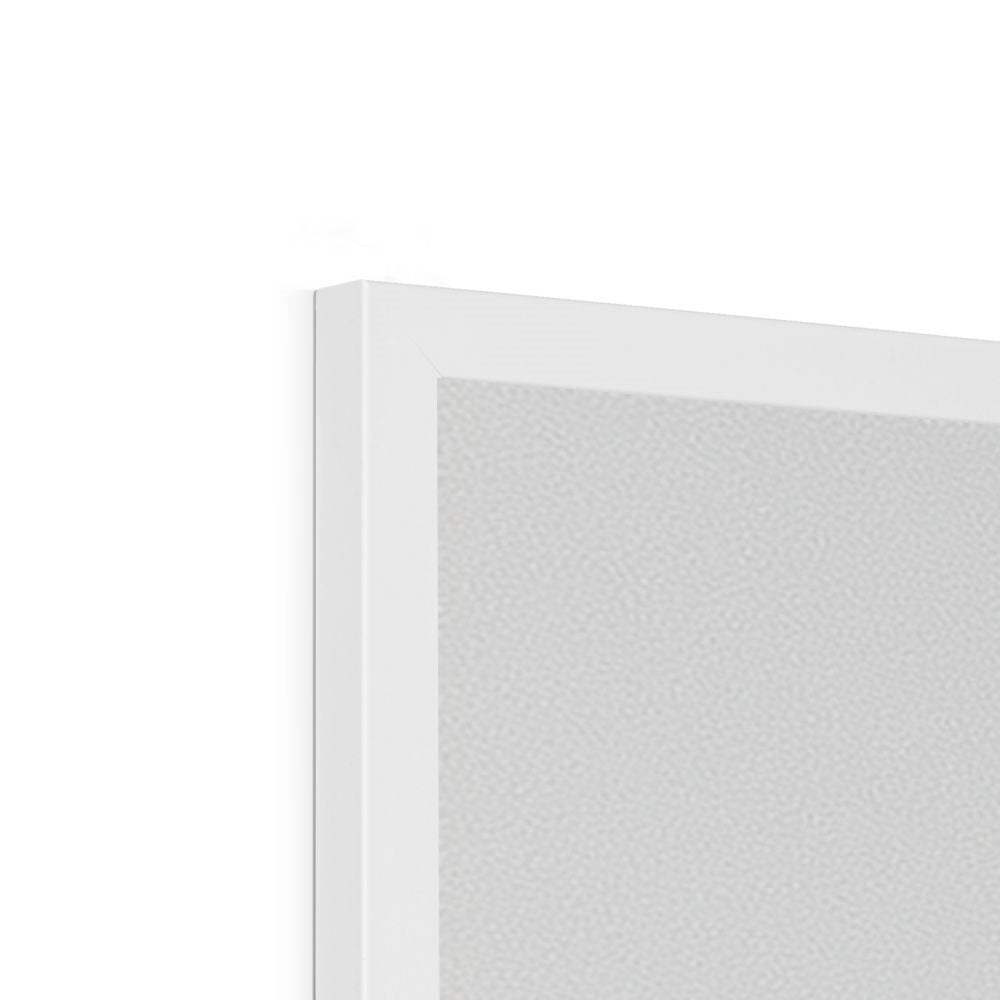 Jen Fargeot Creative | Architecture | Wall Art | White Stairs | Framed Print