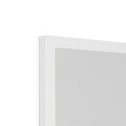 Jen Fargeot Creative | Architecture | Wall Art | White Stairs | Framed Print