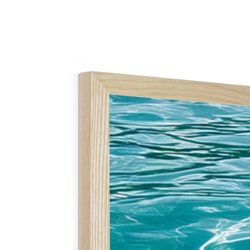 Jen Fargeot Creative | Beach | Wall Art | Crystal Waters | Framed Print