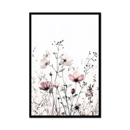 Jen Fargeot Creative | Botanical | Wall Art | Fading Wildflowers | Framed Print