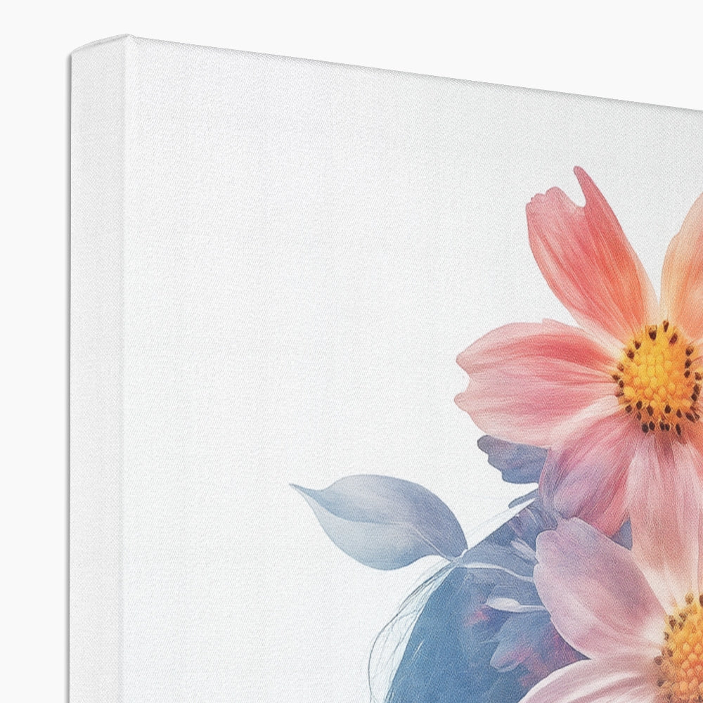 Jen Fargeot Creative | Surreal | Wall Art | A Head in Bloom | Canvas