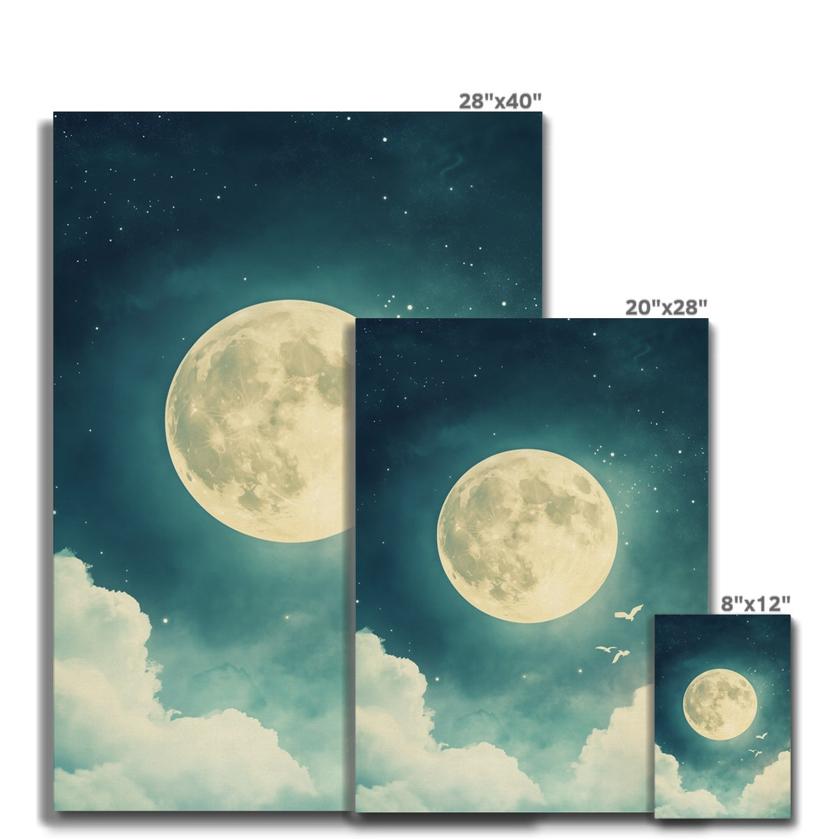Jen Fargeot Fargeot | Children | Wall Art | Full Moon | Canvas