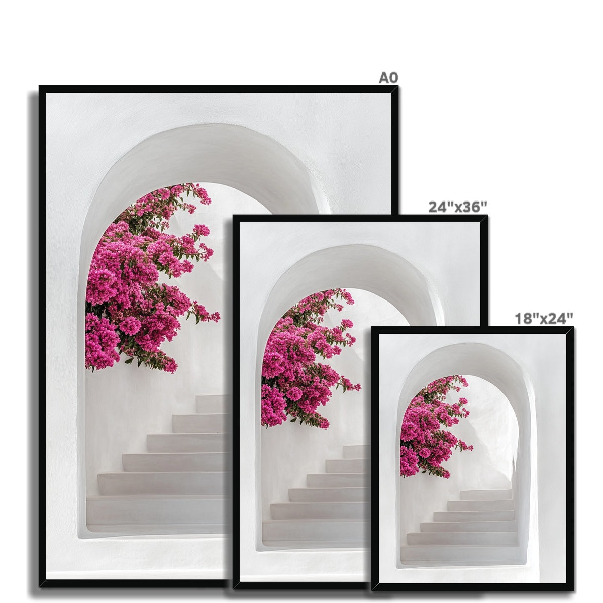 Jen Fargeot Creative | Architecture | Wall Art | Blossoms & Arch | Framed Print