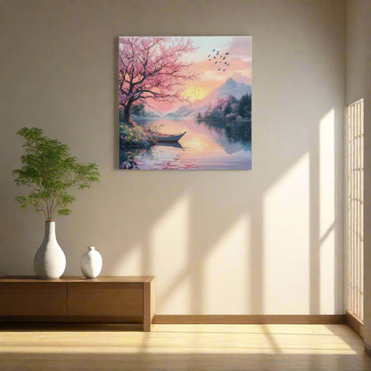 Jen Fargeot Creative | Japanese | Wall Art | Calm Waters | Canvas