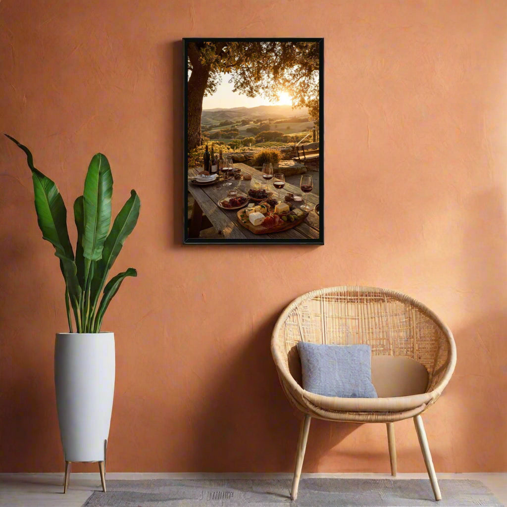 Jen Fargeot Creative | Mediterranean | Wall Art | A Slice of Tuscany | Framed Print