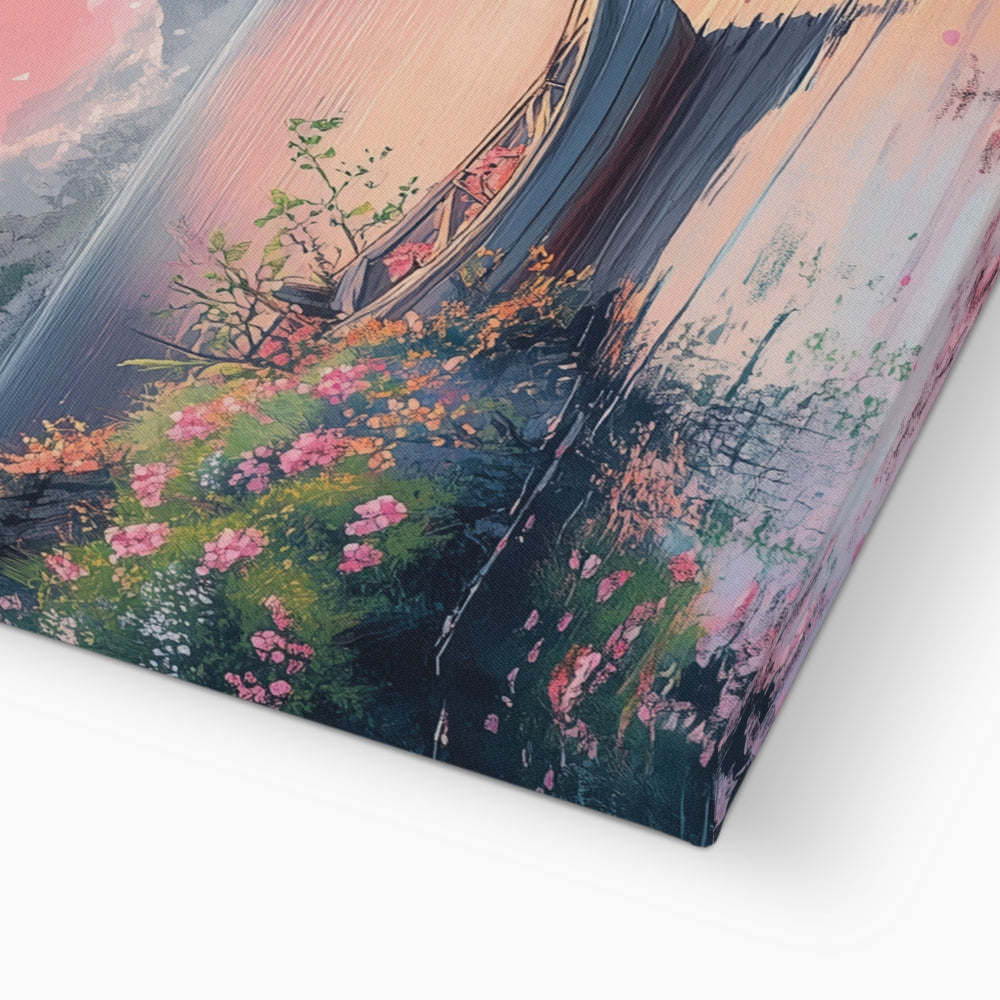 Jen Fargeot Creative | Japanese | Wall Art | Calm Waters | Canvas
