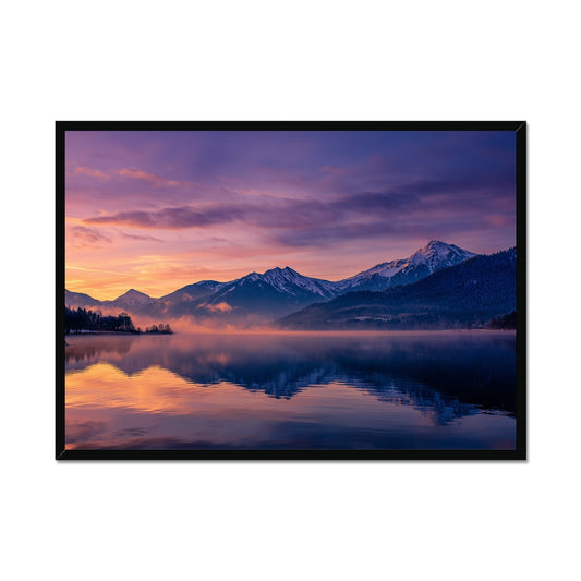Jen Fargeot Creative | Landscape | Wall Art | Calm at Sunrise | Framed Print