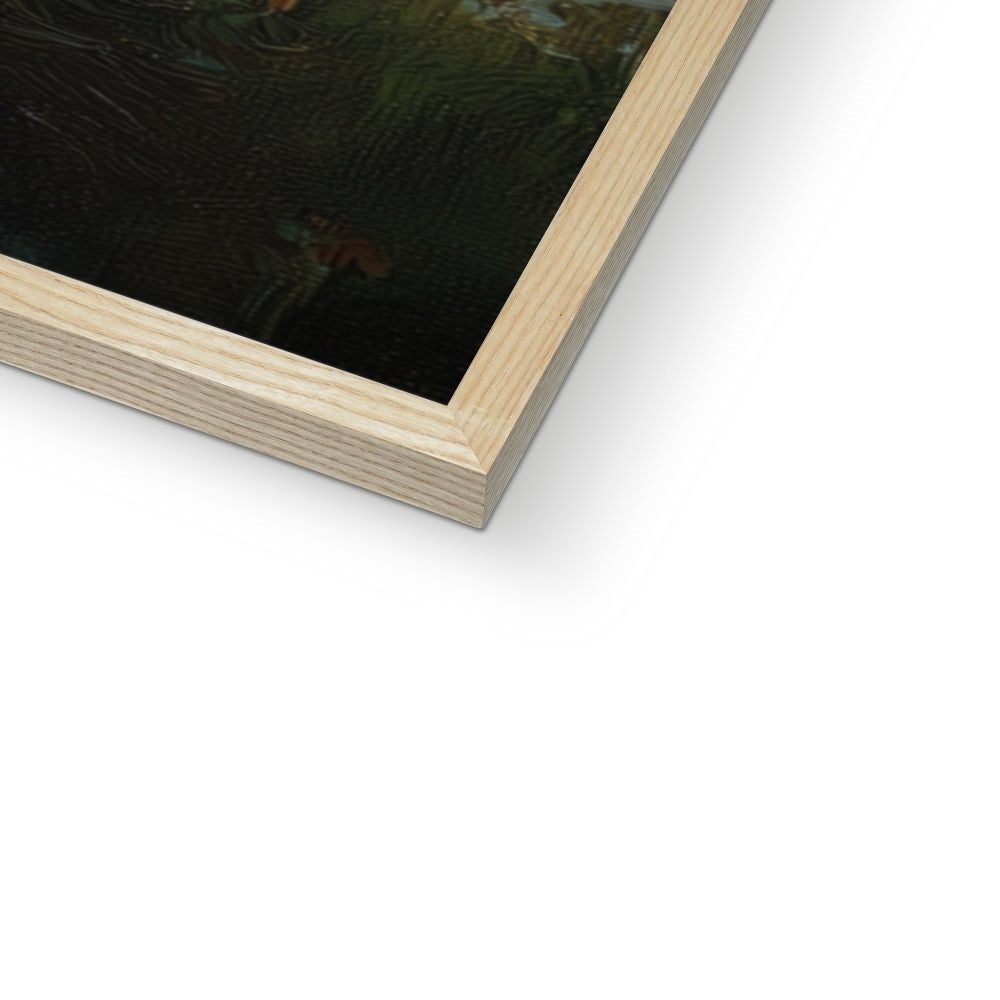Jen Fargeot Creative | Landscape | Wall Art | The Farm and The Lake | Framed Print