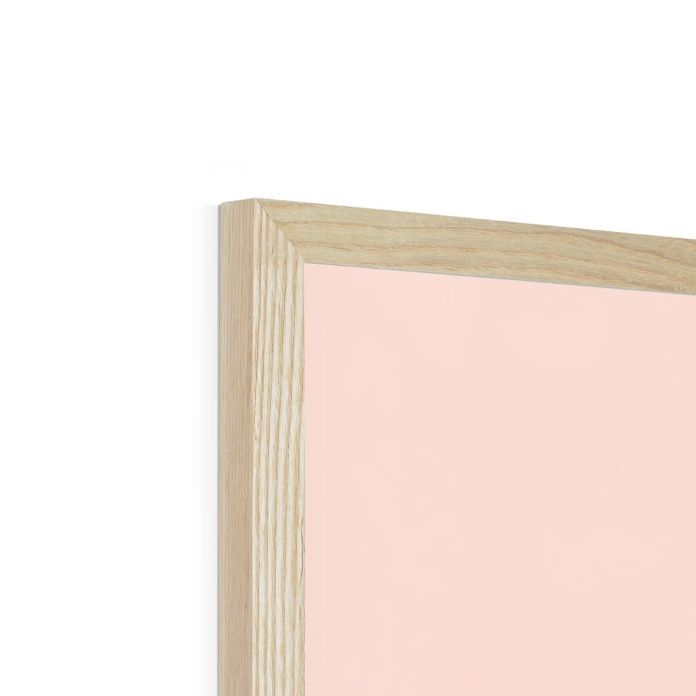 Jen Fargeot Creative | Illustration | Wall Art | La Vie En Rosé | Framed Print