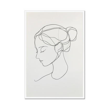 Jen Fargeot Creative | Minimalist | Wall Art | A Thread of Thoughts | Framed Print