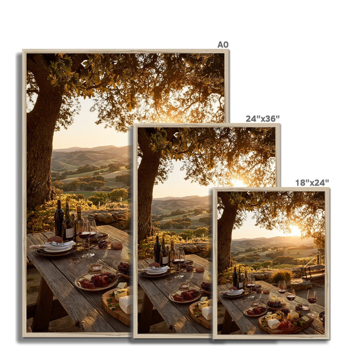 Jen Fargeot Creative | Mediterranean | Wall Art | A Slice of Tuscany | Framed Print