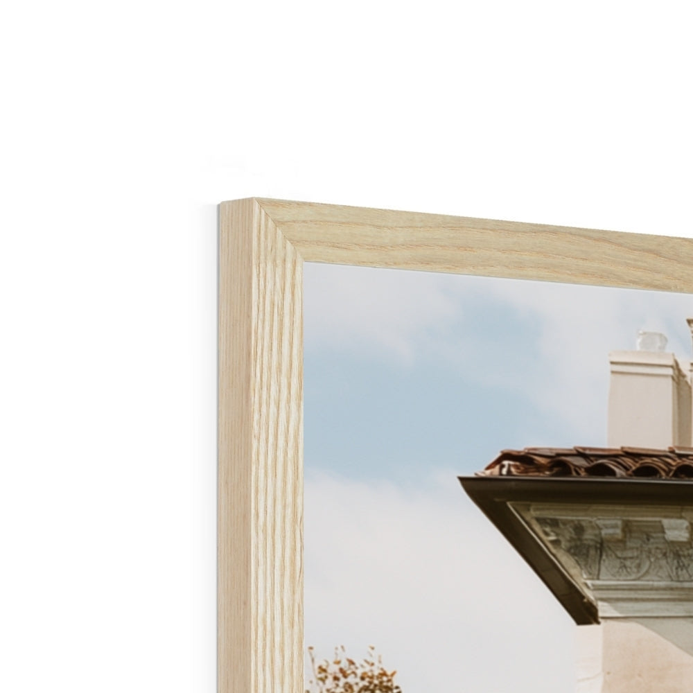 Jen Fargeot Creative | Architecture | Wall Art | The Mansion's Poolside (3) | Framed Print