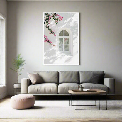 Jen Fargeot Creative | Architecture | Wall Art | Blossoms at the Window | Framed Print