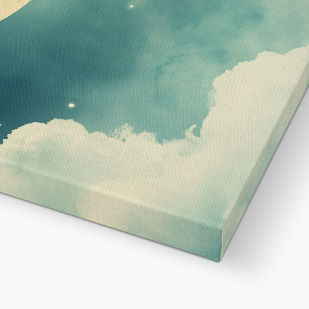 Jen Fargeot Fargeot | Children | Wall Art | Full Moon | Canvas