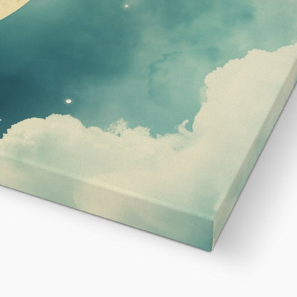 Jen Fargeot Fargeot | Children | Wall Art | Full Moon | Canvas