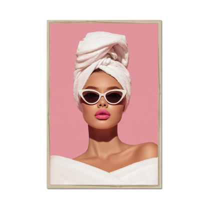 Jen Fargeot Creative | Illustration | Wall Art | Pink Chic | Framed Print