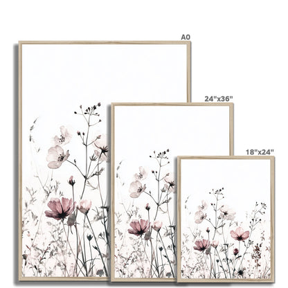 Jen Fargeot Creative | Botanical | Wall Art | Fading Wildflowers | Framed Print