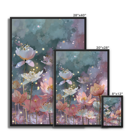 Jen Fargeot Creative | Botanical | Wall Art | Firefly Garden | Framed Canvas
