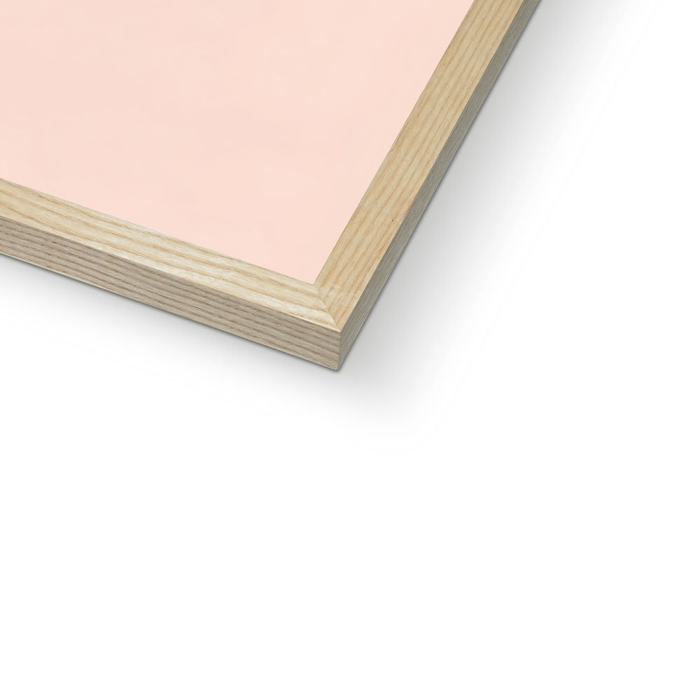 Jen Fargeot Creative | Illustration | Wall Art | La Vie En Rosé | Framed Print