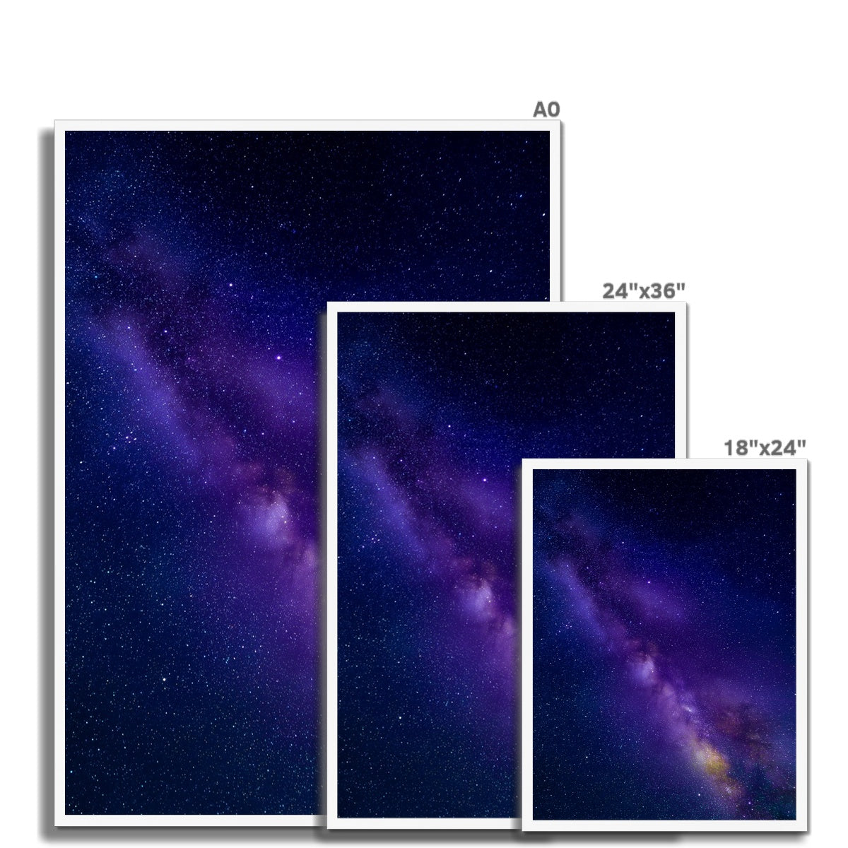 Jen Fargeot Creative | Space | Wall Art | Milky Way | Framed Print