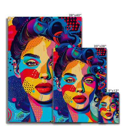 Jen Fargeot Creative | Pop Art | Wall Art | Celine | Canvas