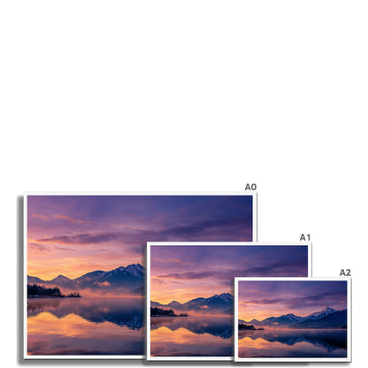 Jen Fargeot Creative | Landscape | Wall Art | Calm at Sunrise | Framed Print