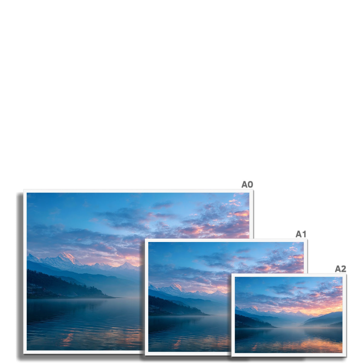 Jen Fargeot Creative | Landscape | Wall Art | Serenity Lake | Framed Print