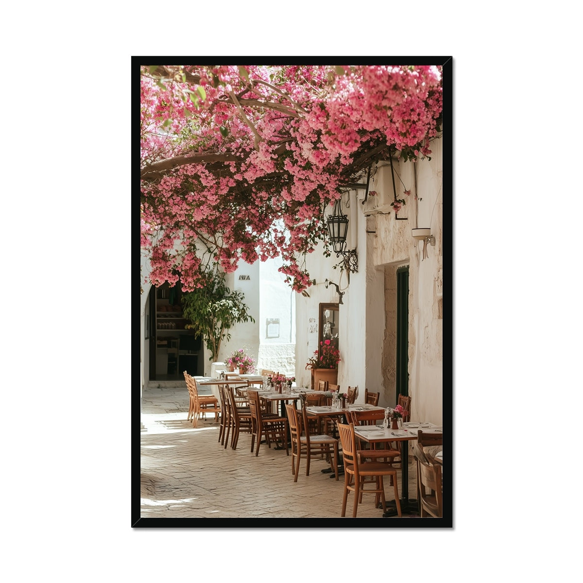 Jen Fargeot Creative | Mediterranean | Wall Art | Puglia Restaurant | Framed Print