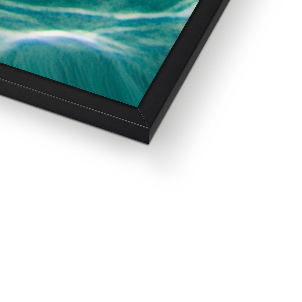 Jen Fargeot Creative | Beach | Wall Art | Crystal Waters | Framed Print