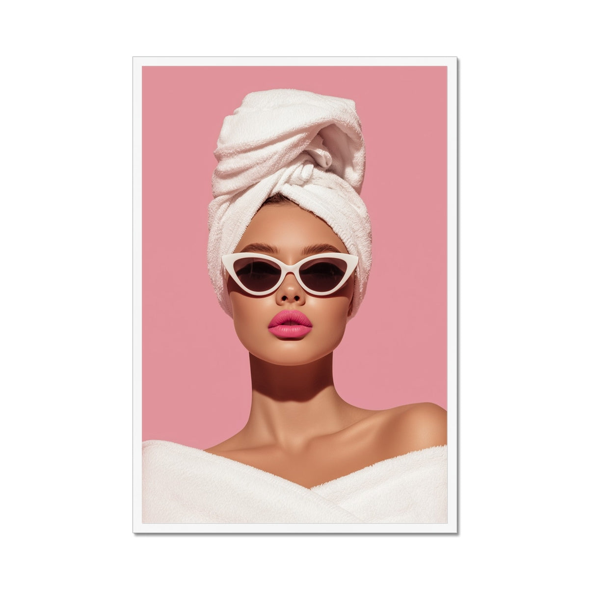 Jen Fargeot Creative | Illustration | Wall Art | Pink Chic | Framed Print