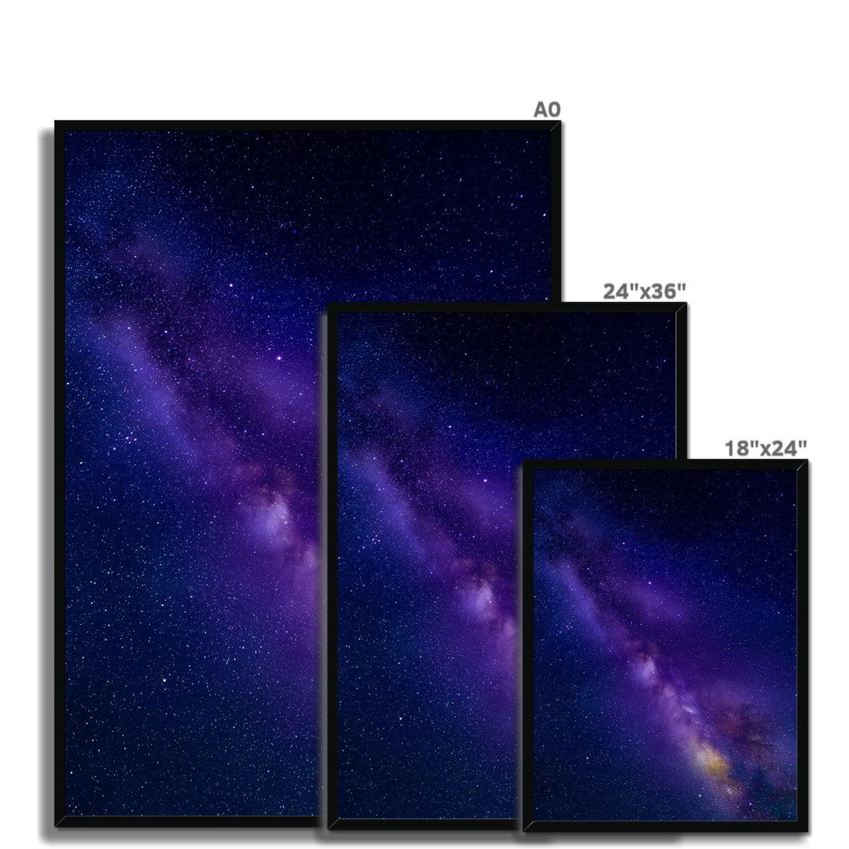 Jen Fargeot Creative | Space | Wall Art | Milky Way | Framed Print