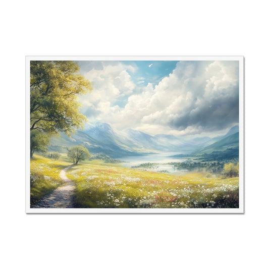 Jen Fargeot Creative | Landscape | Wall Art | The Path (2) | Framed Print