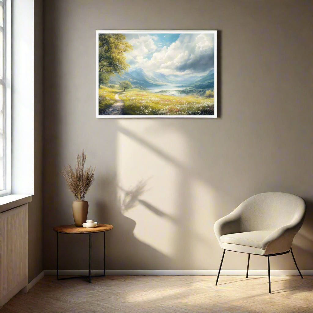 Jen Fargeot Creative | Landscape | Wall Art | The Path (2) | Framed Print