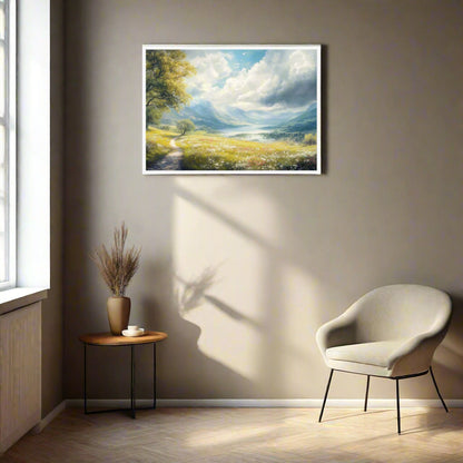 Jen Fargeot Creative | Landscape | Wall Art | The Path (2) | Framed Print