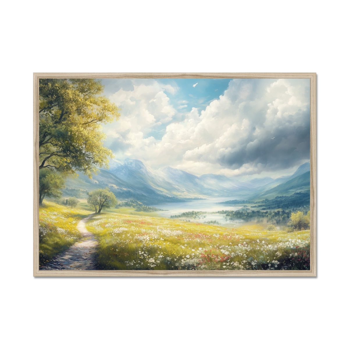 Jen Fargeot Creative | Landscape | Wall Art | The Path (2) | Framed Print