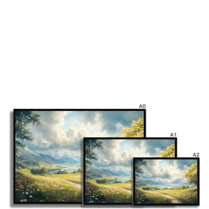 Jen Fargeot Creative | Landscape | Wall Art | The Path | Framed Print