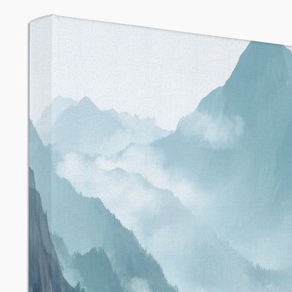 Jen Fargeot Creative | Children Watercolour | Wall Art | Girl on the Mountain Range