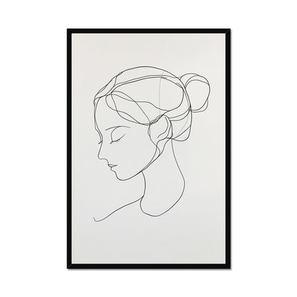 Jen Fargeot Creative | Minimalist | Wall Art | A Thread of Thoughts | Framed Print