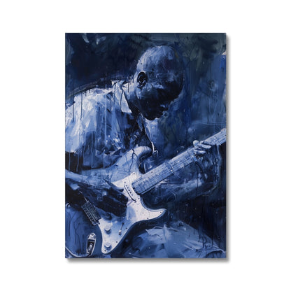 Jen Fargeot Creative | Jazz | Wall Art | Guitar Man John | Canvas