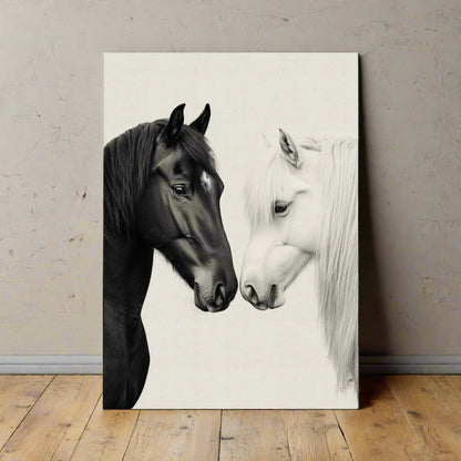 Jen Fargeot Creative | Animal | Wall Art | Romantic Soulmates | Canvas