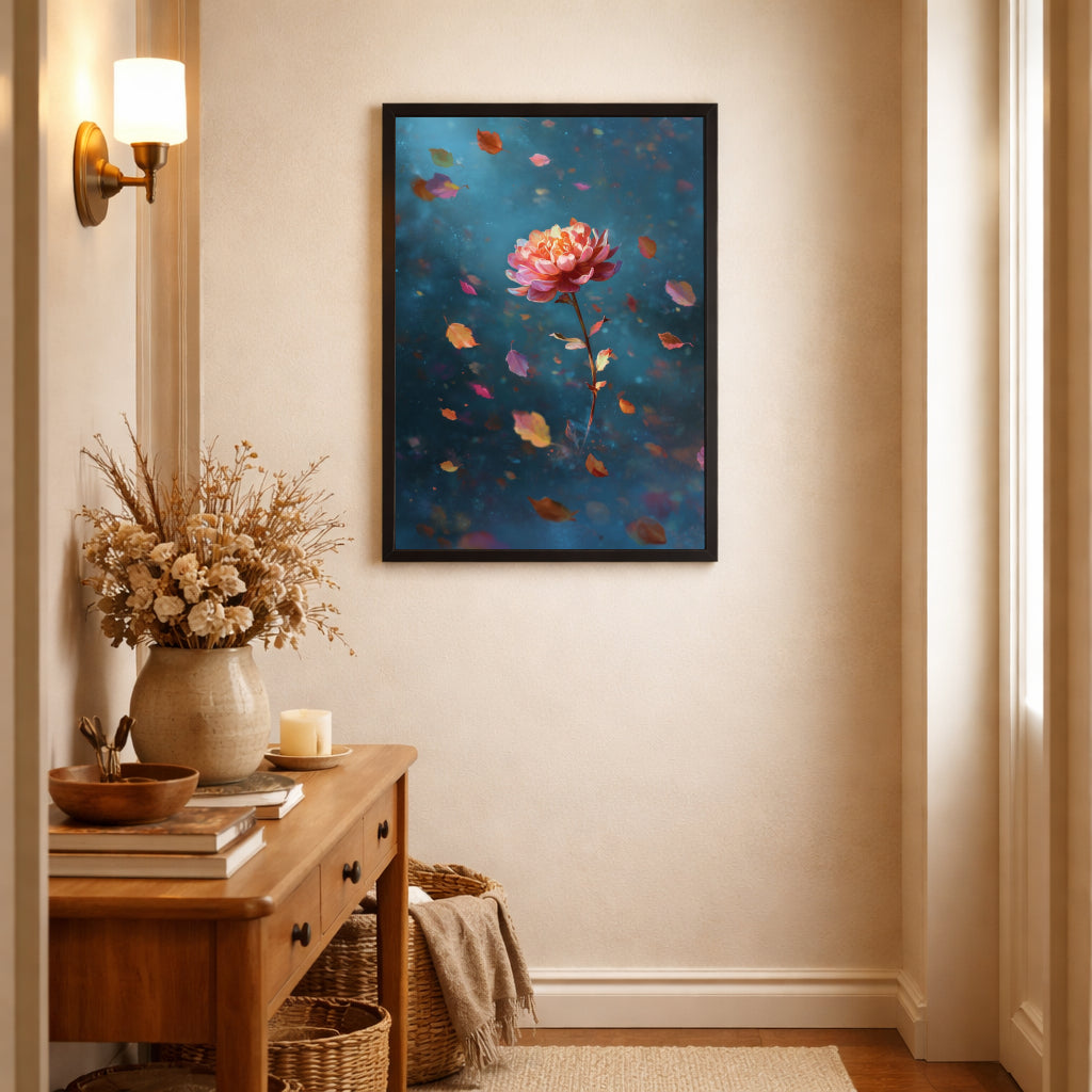 Jen Fargeot Creative | Botanical | Wall Art | Autumn Drift | Framed Canvas