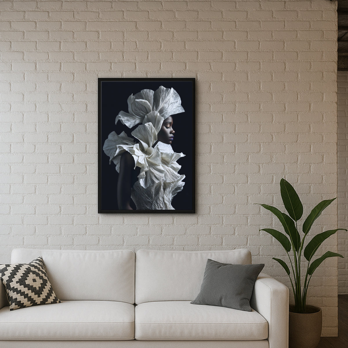 Jen Fargeot Creative - Fashion | Wall Art | Metamorphosis | Framed Canvas