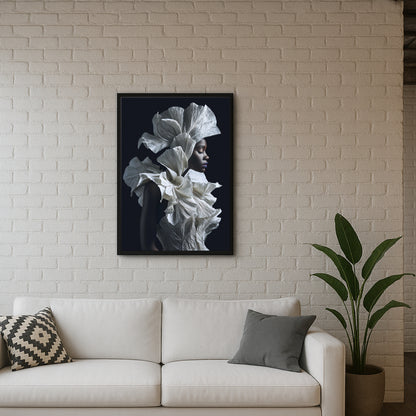 Jen Fargeot Creative - Fashion | Wall Art | Metamorphosis | Framed Canvas