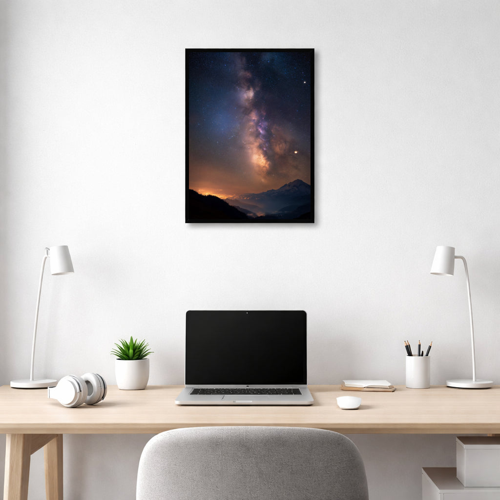 Jen Fargeot Creative | Landscape | Wall Art | Night Nebulae | Framed Print
