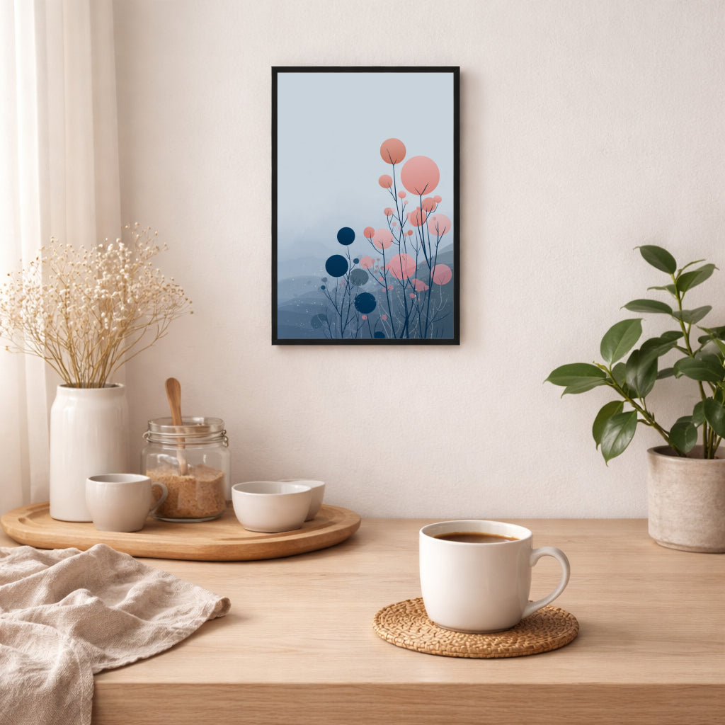 Jen Fargeot Creative | Surreal | Wall Art | Orbital Garden | Framed Print