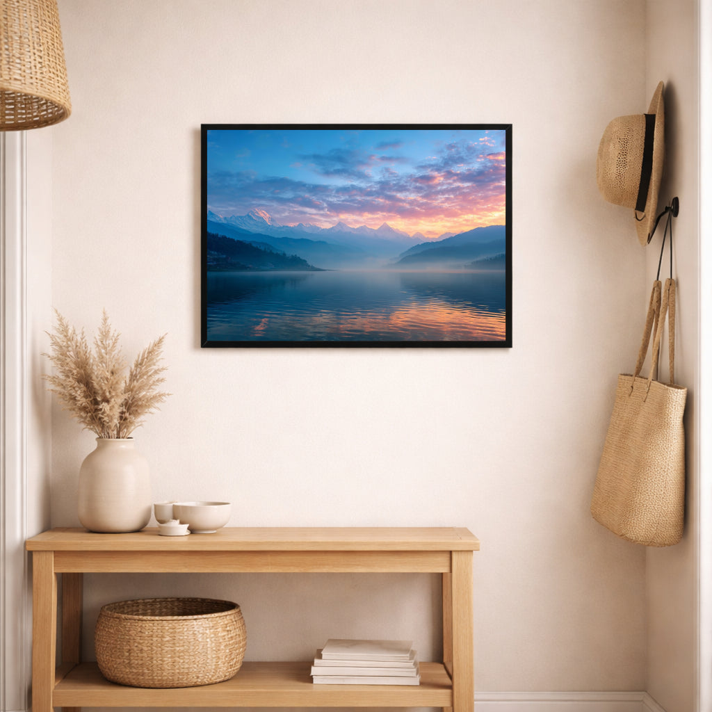 Jen Fargeot Creative | Landscape | Wall Art | Serenity Lake | Framed Print