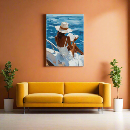 Jen Fargeot Creative | Mediterranean | Wall Art | Summertime | Canvas