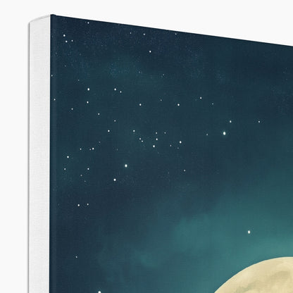 Jen Fargeot Fargeot | Children | Wall Art | Full Moon | Canvas