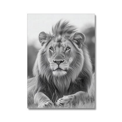 Animal | Wall Art | Majestic Lion of the Savanna | Canvas