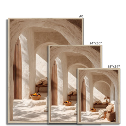 Jen Fargeot Creative | Architecture | Wall Art | The Chair and The Alcove | Framed Print